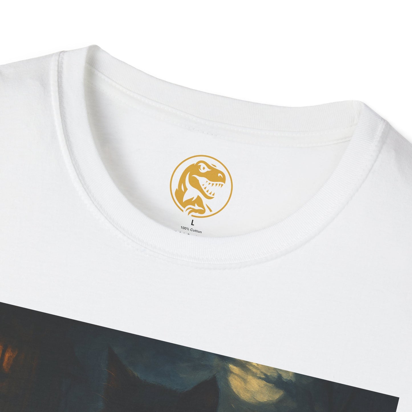 Halloween Cat & Pumpkin T-Shirt | Fall Shirt, Unisex Tee, Halloween Costume, Autumn Apparel, Spooky Gift