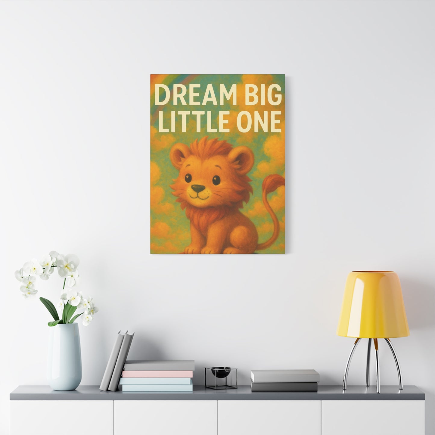 Dream Big Little One Lion Canvas Art, Children’s Room Decor, Inspirational Wall Art, Nursery Wall Hanging, Kid’s Gift, Baby Shower [...]