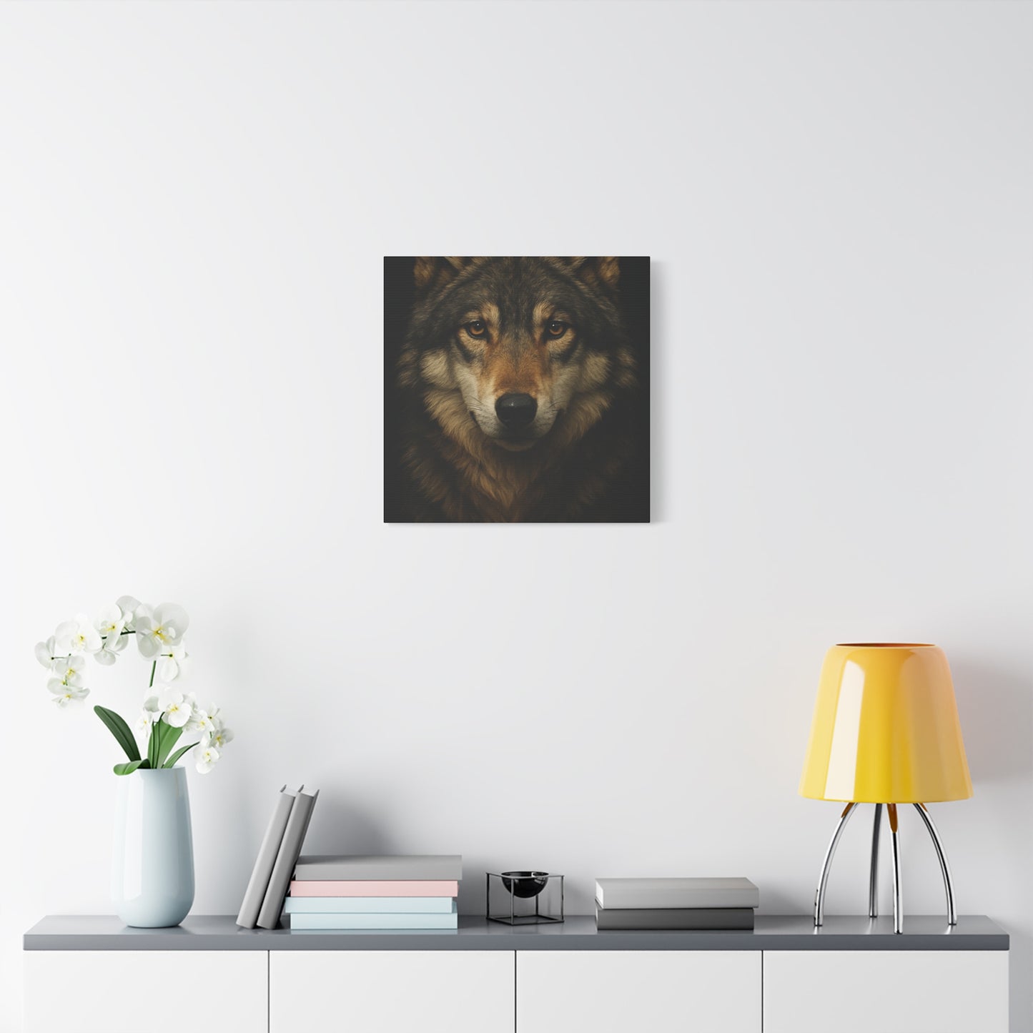 Wolf Portrait Wall Art Print, Nature Decor, Home Office, Animal Lovers Gift, Wildlife Artwork, Forest Themed Decoration