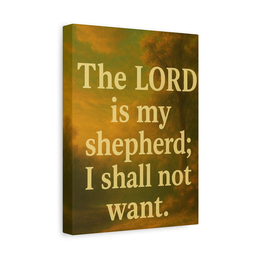 Inspirational Canvas Wall Art, Faith Decor, Home Blessing, Religious Gift, Rustic Artwork