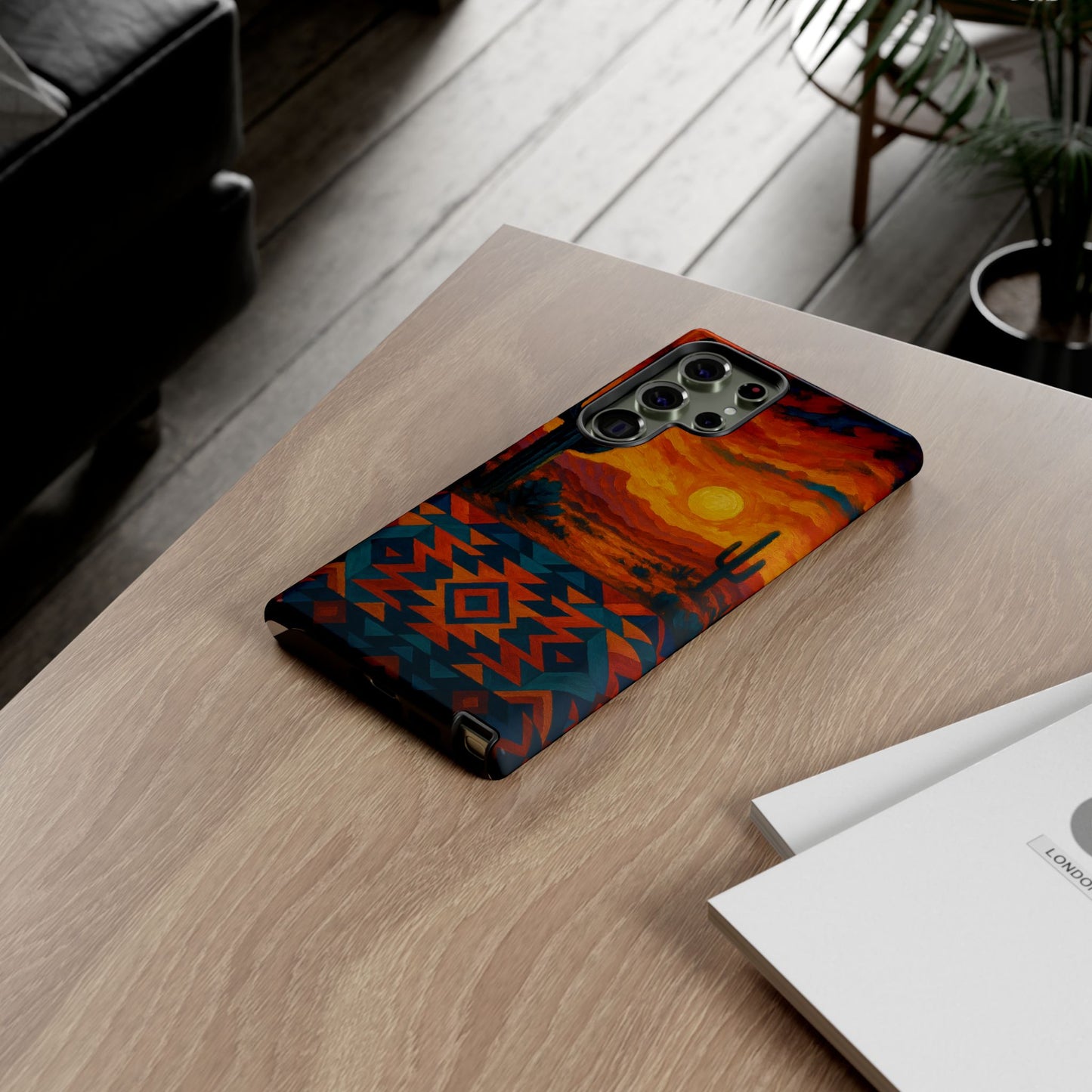 Desert Sunset Majesty – Southwestern Art Phone Case