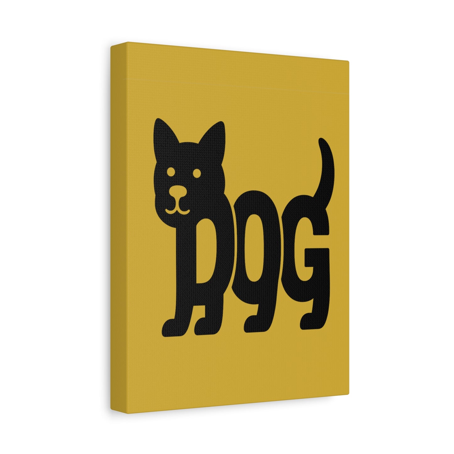 Dog-Themed Matte Canvas Art, Pet Lover Gift, Dog Decor, Home Wall Art, Housewarming Gift, Gift for Dog Owners