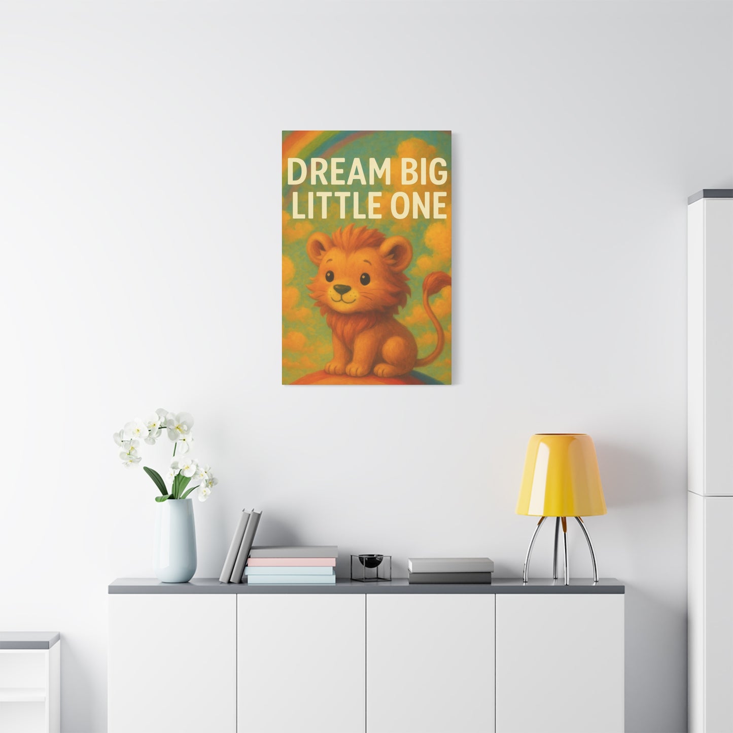 Dream Big Little One Lion Canvas Art, Children’s Room Decor, Inspirational Wall Art, Nursery Wall Hanging, Kid’s Gift, Baby Shower [...]