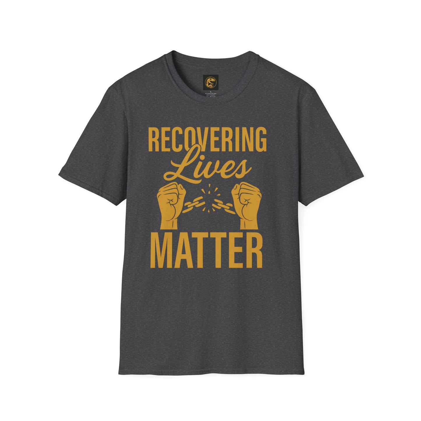 Empowerment Unisex T-Shirt | Recovering Lives Matter, Inspirational Tee, Recovery Support Shirt, Activism Apparel, Gift for Advocates
