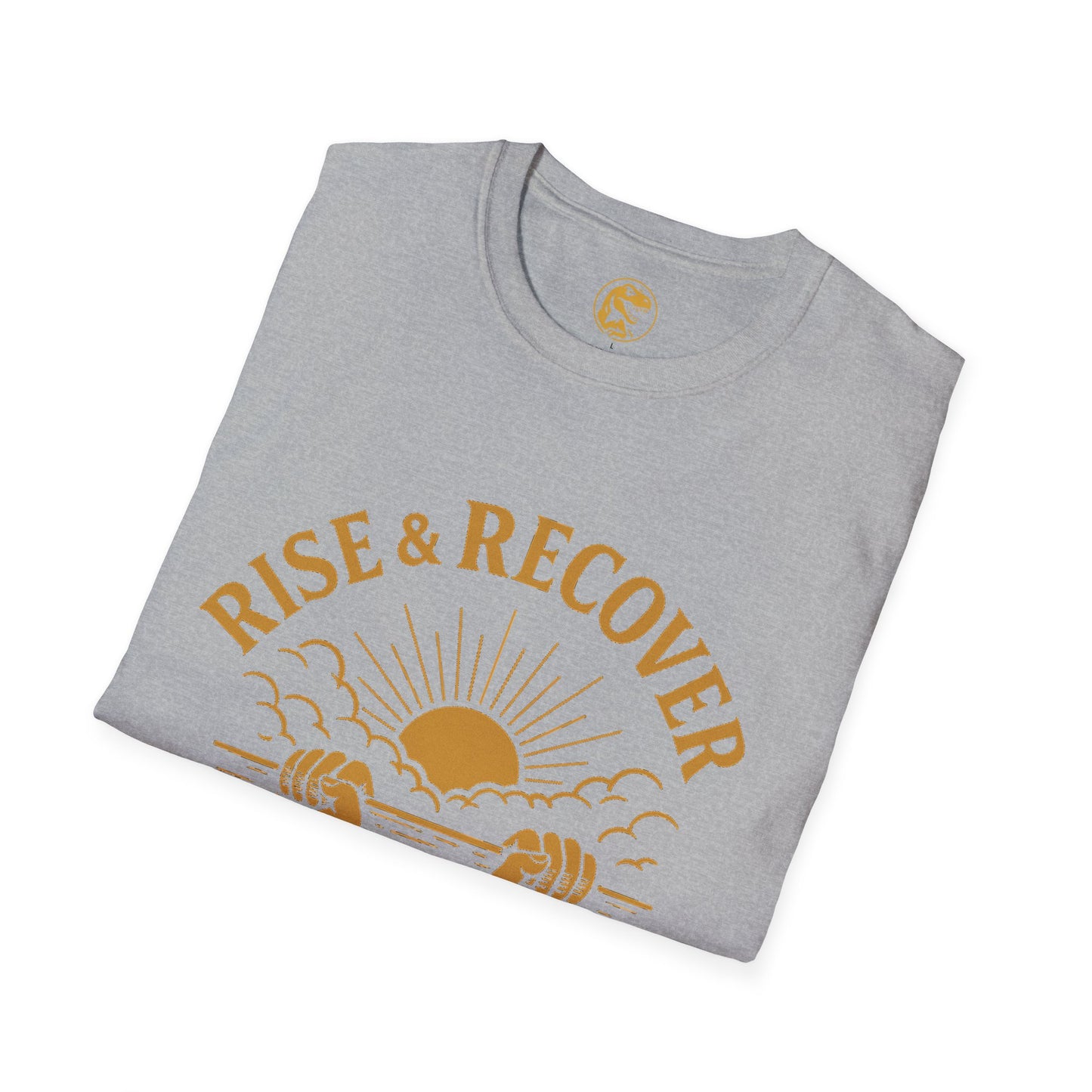Rise & Recover Unisex T-Shirt | Motivational Tee | Everyday Inspiration Shirt, Recovery Fashion, Gift for Him/Her, Uplifting Apparel