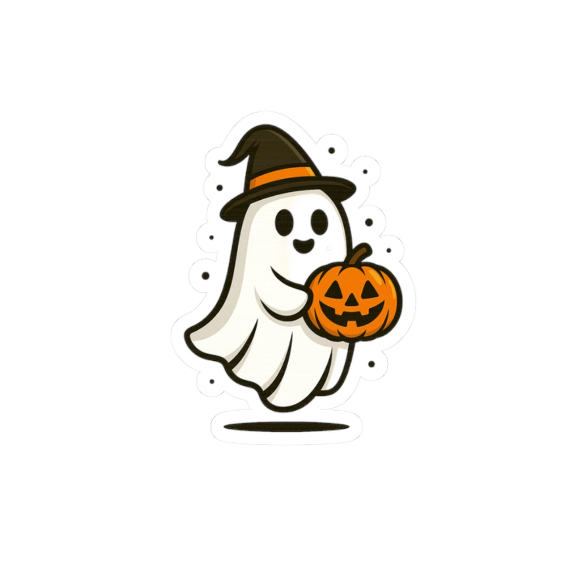 Adorable Halloween Ghost Kiss-Cut Stickers, Perfect for Decorating Laptops, Water Bottles, Party Favors, Trick or Treat Bags, Cute [...]