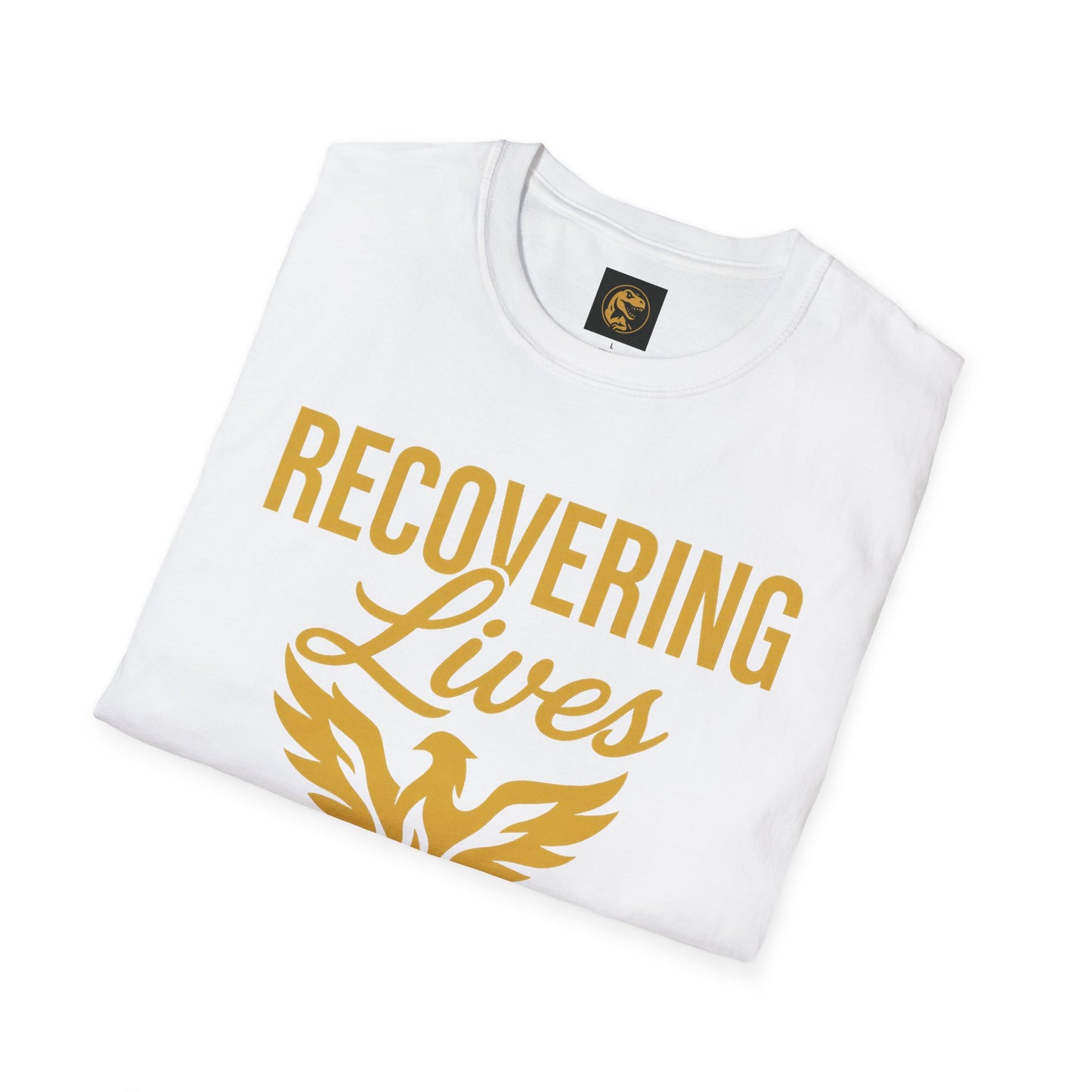 Recovering Lives Matter T-Shirt | Unisex Softstyle Tee | Recovery Support | Inspirational Apparel | Gift for Sober Friends | Self-Care Wear