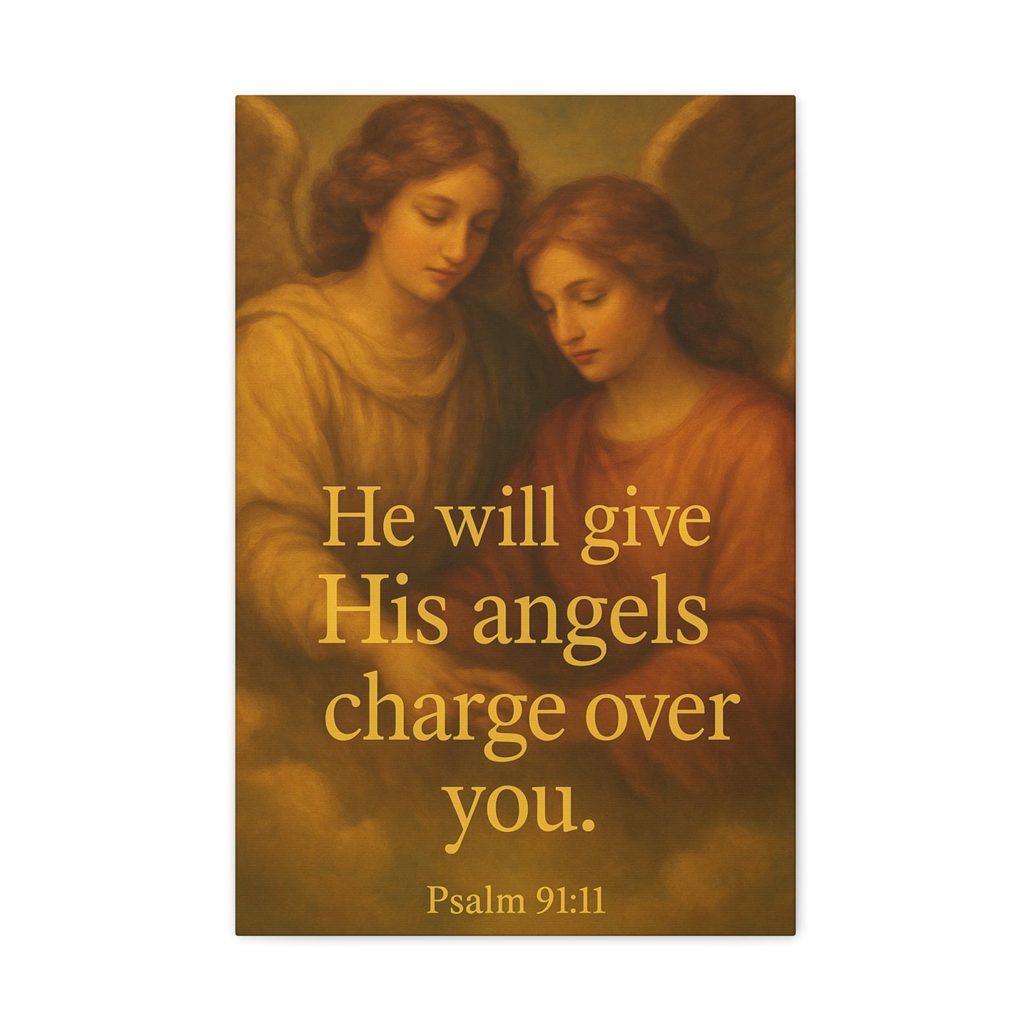 Inspirational Angel Canvas Wall Art