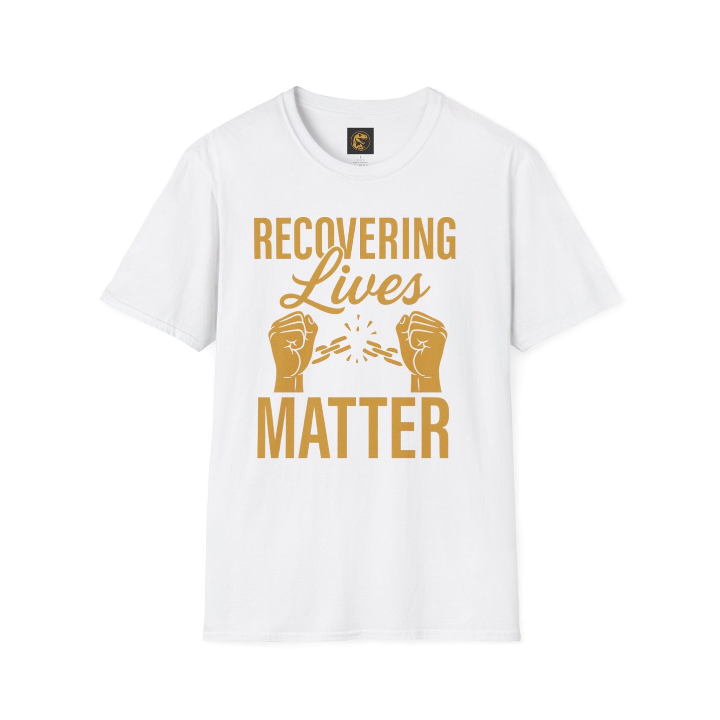 Empowerment Unisex T-Shirt | Recovering Lives Matter, Inspirational Tee, Recovery Support Shirt, Activism Apparel, Gift for Advocates