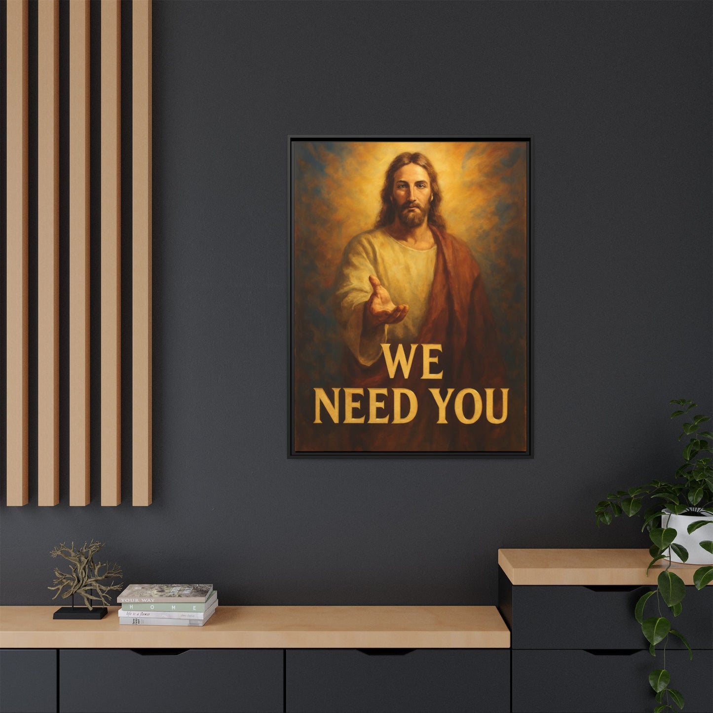 Framed Artwork, Motivational Wall Art, Home Decor, Christian Decor, Inspirational Gift, Religious Art, Spiritual Wall Decor