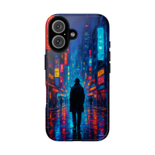 Neon City Nights – Urban Glow Phone Case
