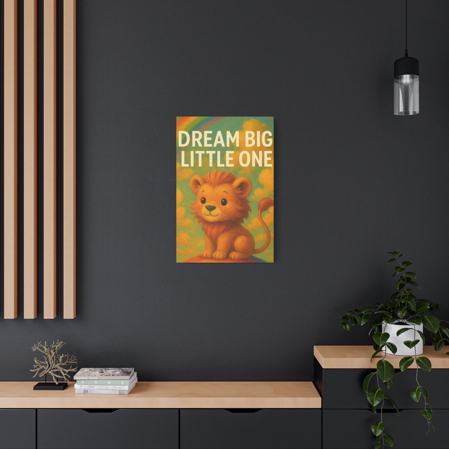 Dream Big Little One Lion Canvas Art, Children’s Room Decor, Inspirational Wall Art, Nursery Wall Hanging, Kid’s Gift, Baby Shower [...]