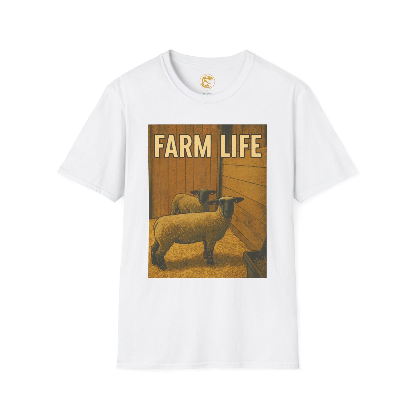 Farm Life T-Shirt, Softstyle Tee for Animal Lovers, Country Living Shirt, Farm house Apparel, Gift for Farmers