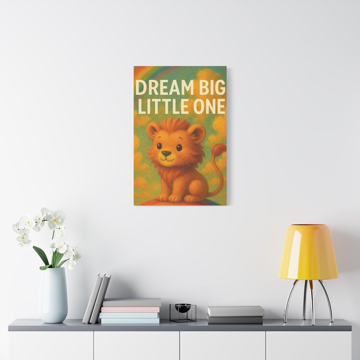 Dream Big Little One Lion Canvas Art, Children’s Room Decor, Inspirational Wall Art, Nursery Wall Hanging, Kid’s Gift, Baby Shower [...]