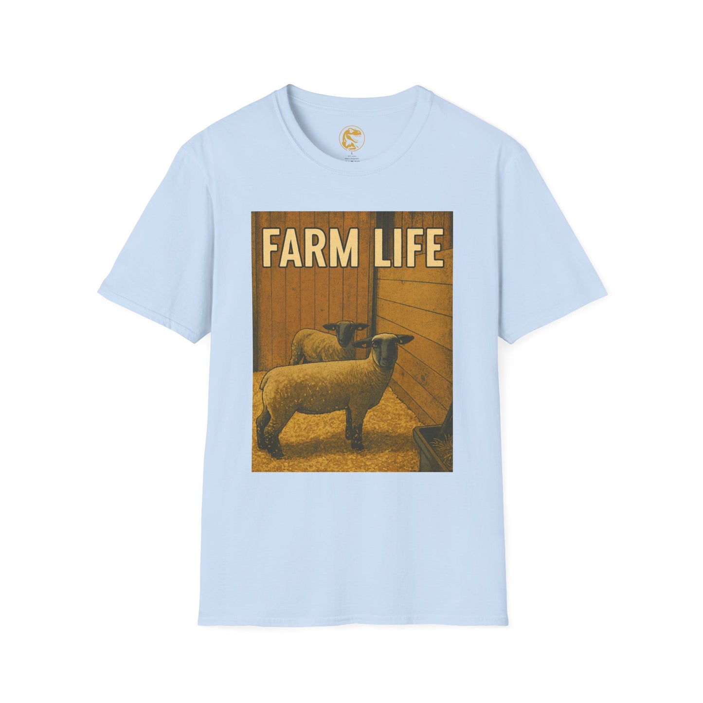 Farm Life T-Shirt, Softstyle Tee for Animal Lovers, Country Living Shirt, Farm house Apparel, Gift for Farmers
