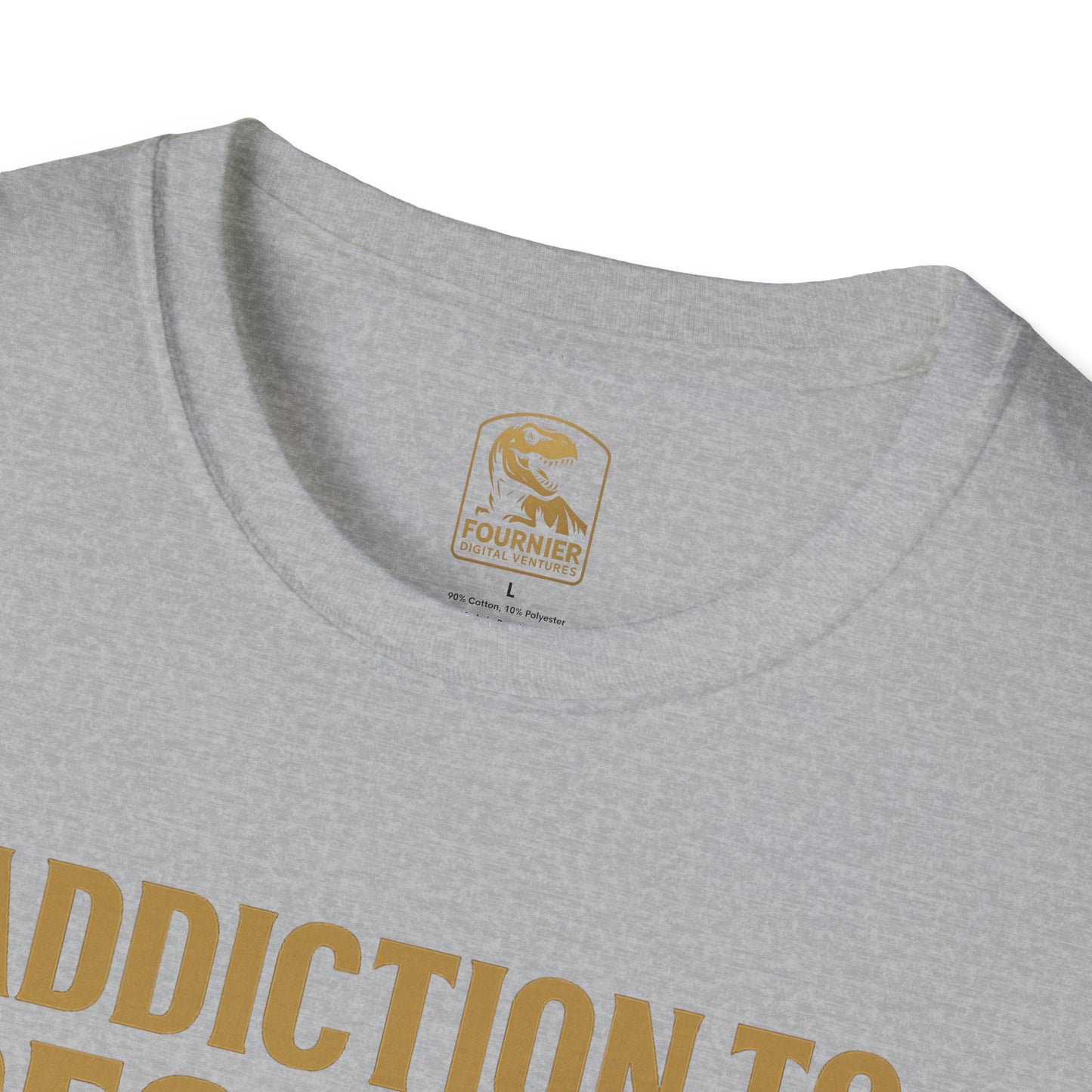 Recovery Awareness T-Shirt - Addiction to Recovery Quote, Unisex Softstyle Tee for Support, Mental Health, Gift for Friends