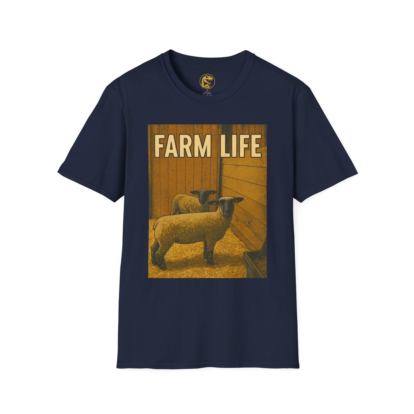 Farm Life T-Shirt, Softstyle Tee for Animal Lovers, Country Living Shirt, Farm house Apparel, Gift for Farmers