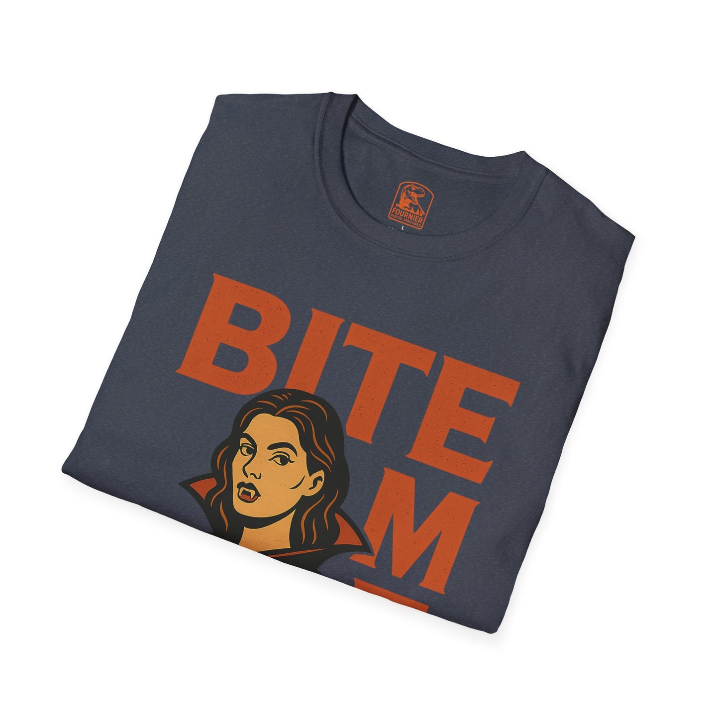 Vampire Bite Me T-Shirt, Halloween Costume Tee, Unisex Graphic Shirt, Spooky Party Outfit, Vampire Theme Fashion