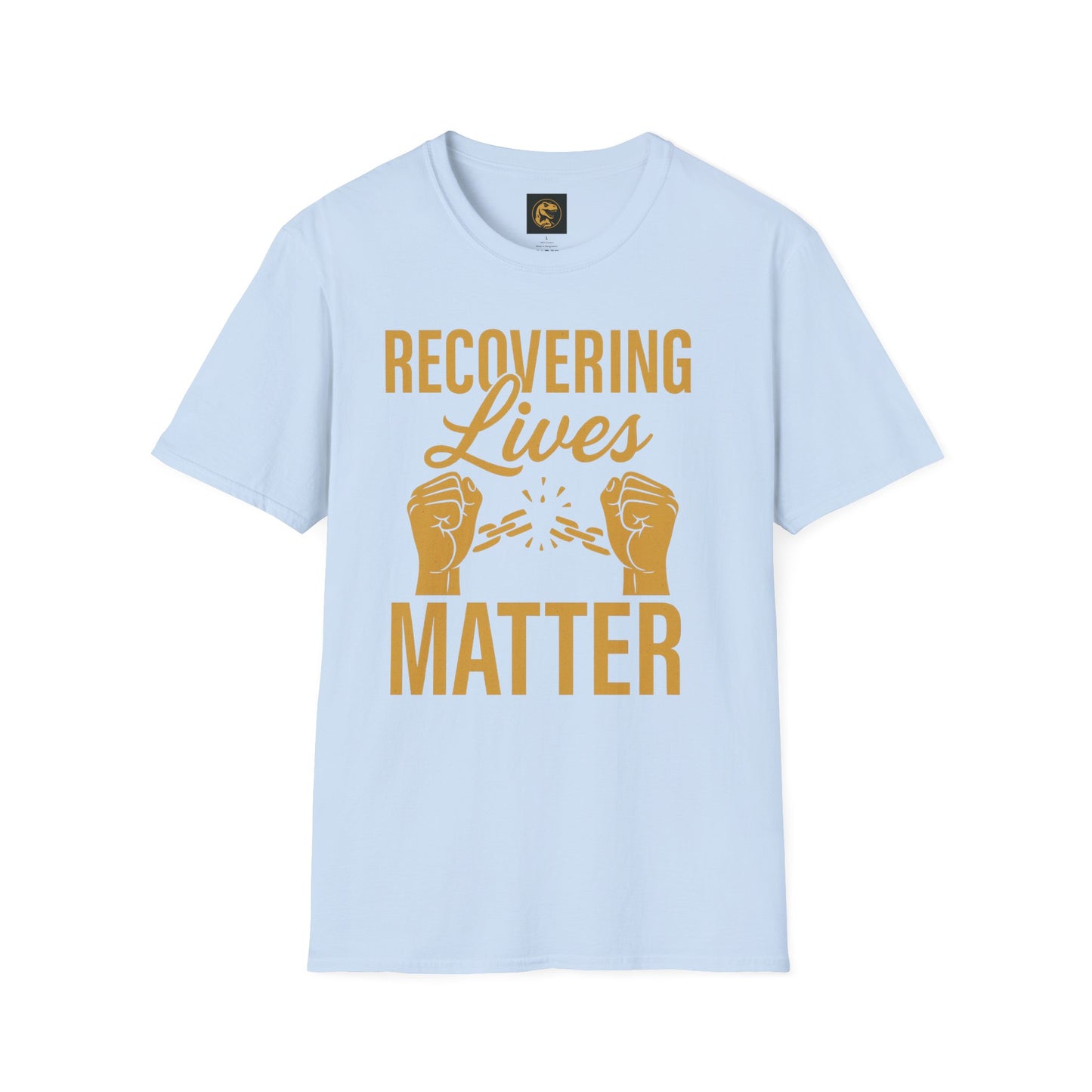 Empowerment Unisex T-Shirt | Recovering Lives Matter, Inspirational Tee, Recovery Support Shirt, Activism Apparel, Gift for Advocates