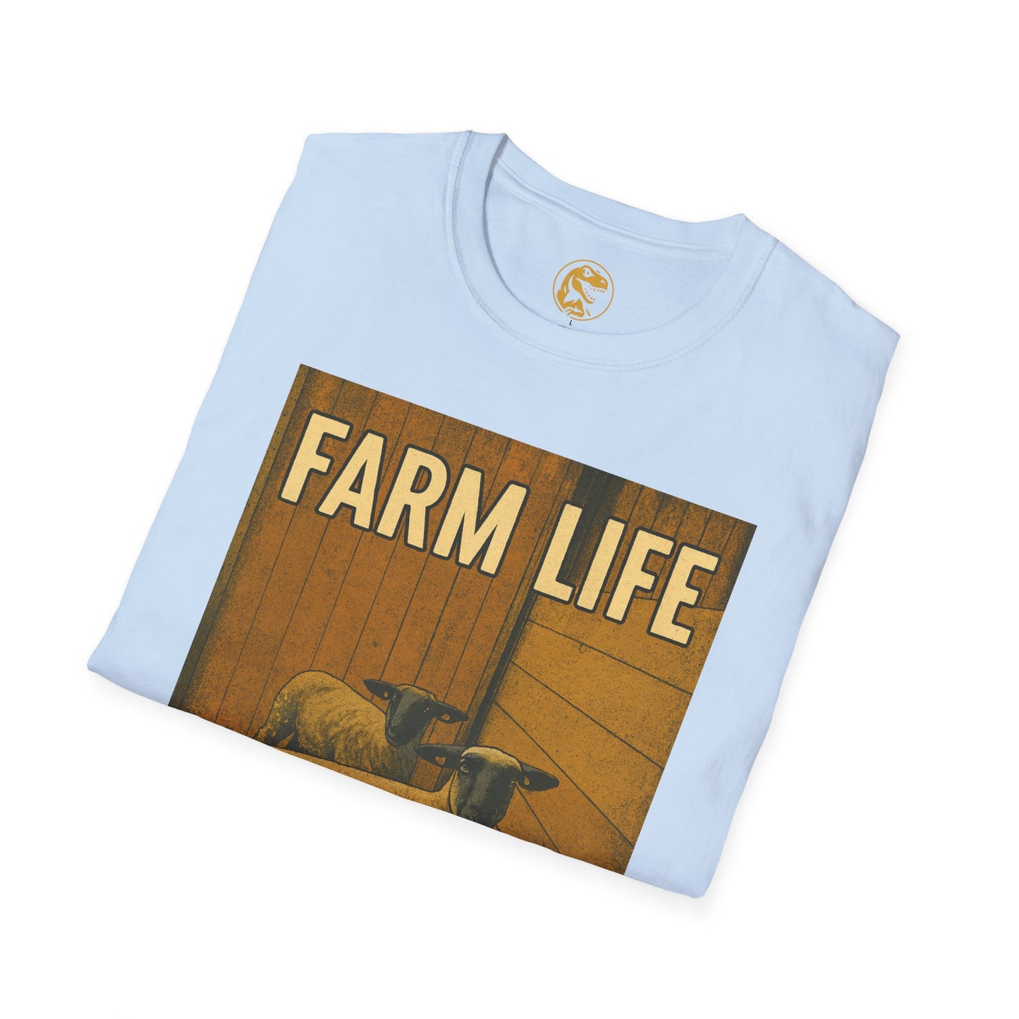 Farm Life T-Shirt, Softstyle Tee for Animal Lovers, Country Living Shirt, Farm house Apparel, Gift for Farmers