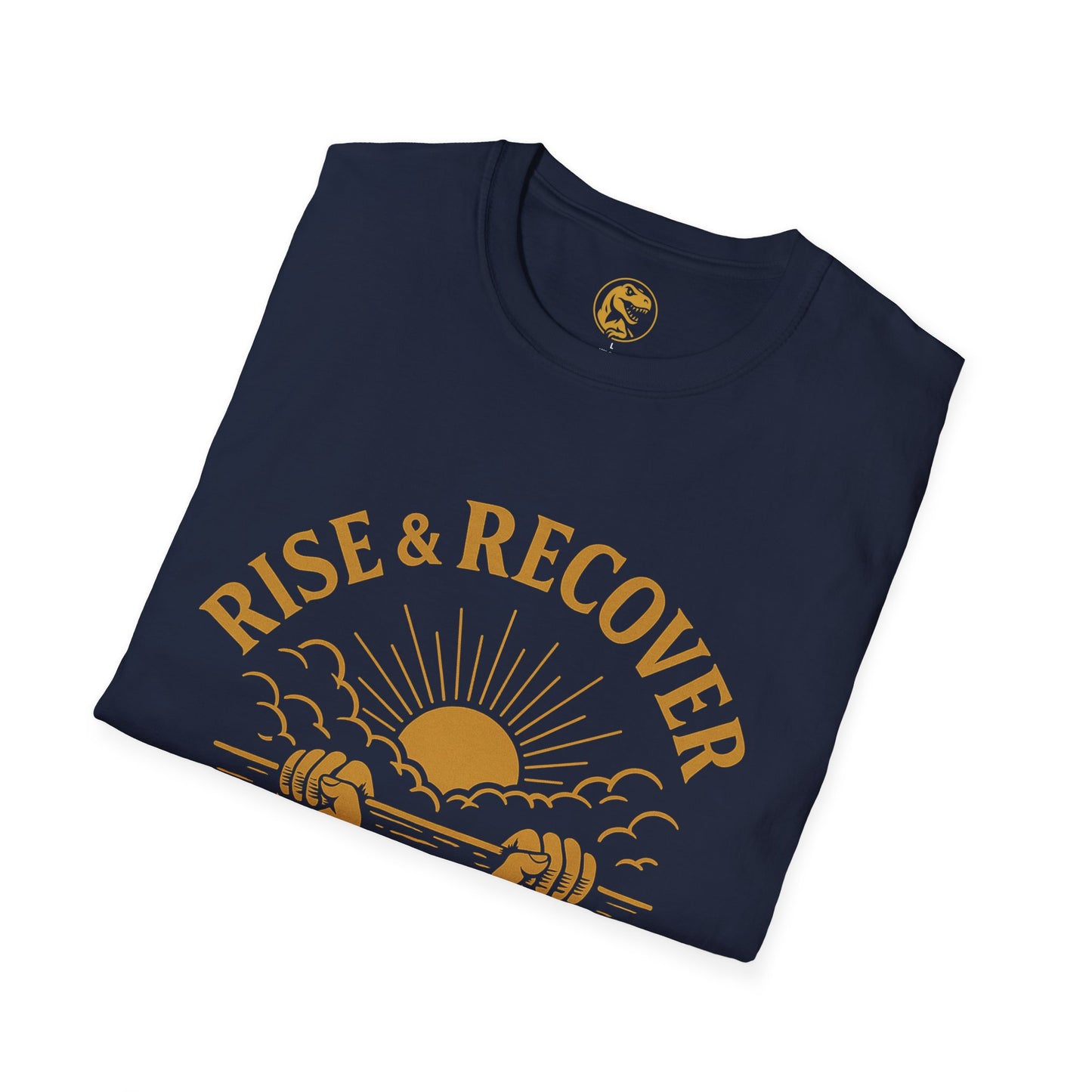 Rise & Recover Unisex T-Shirt | Motivational Tee | Everyday Inspiration Shirt, Recovery Fashion, Gift for Him/Her, Uplifting Apparel