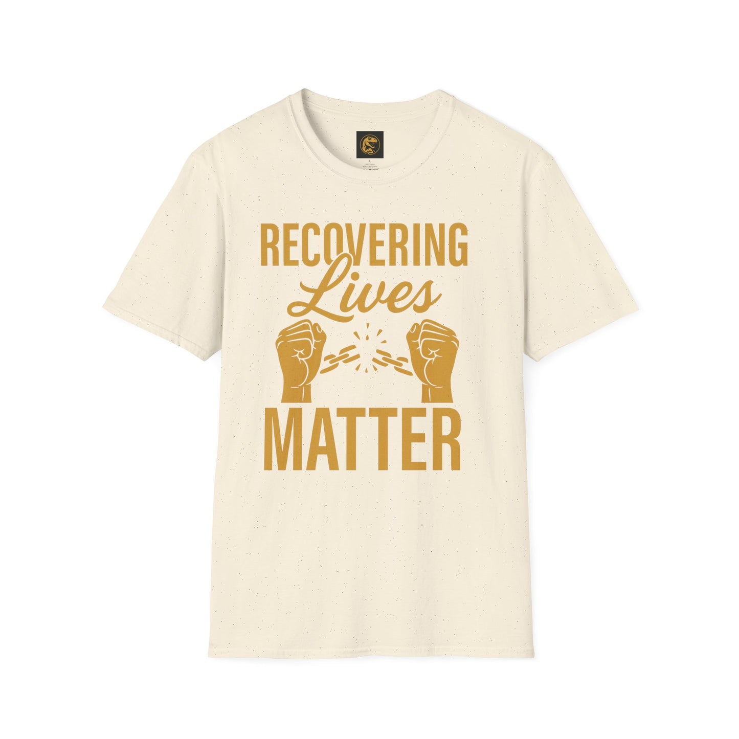 Empowerment Unisex T-Shirt | Recovering Lives Matter, Inspirational Tee, Recovery Support Shirt, Activism Apparel, Gift for Advocates