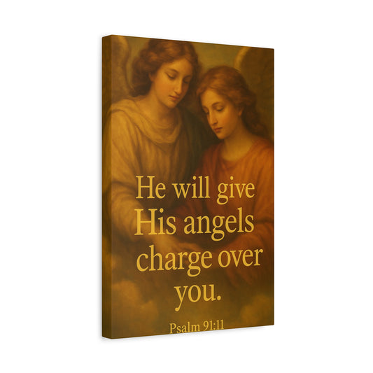 Inspirational Angel Canvas Wall Art