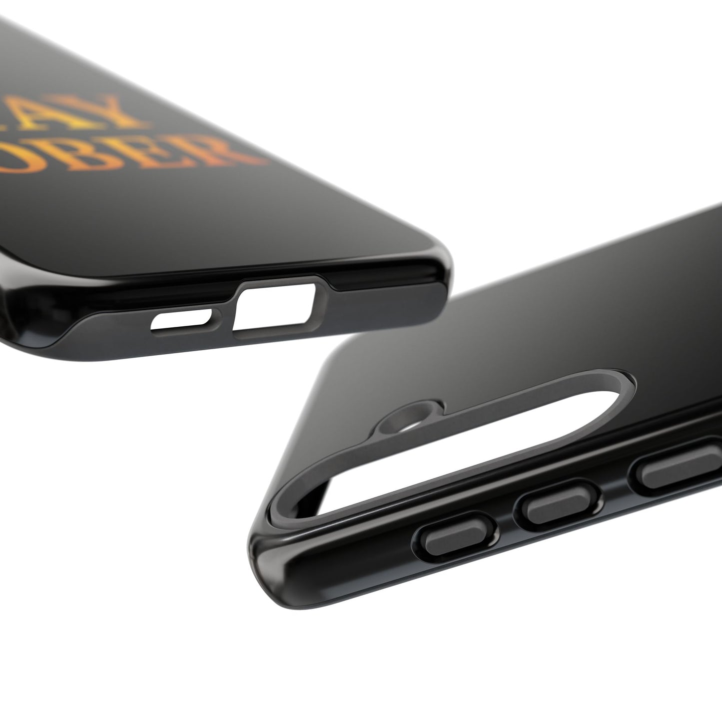 Stay Sober Phone Case | Tough Cases | Recovery Gift | Sobriety Support | Motivational Accessories | Unique Phone Cover
