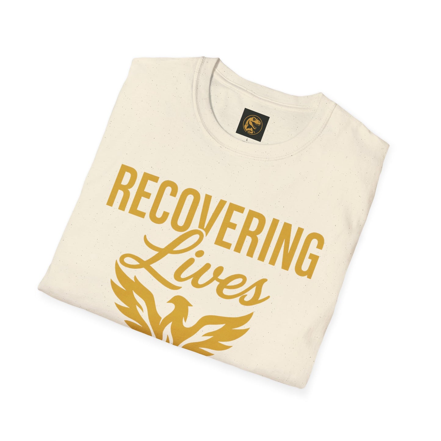 Recovering Lives Matter T-Shirt | Unisex Softstyle Tee | Recovery Support | Inspirational Apparel | Gift for Sober Friends | Self-Care Wear