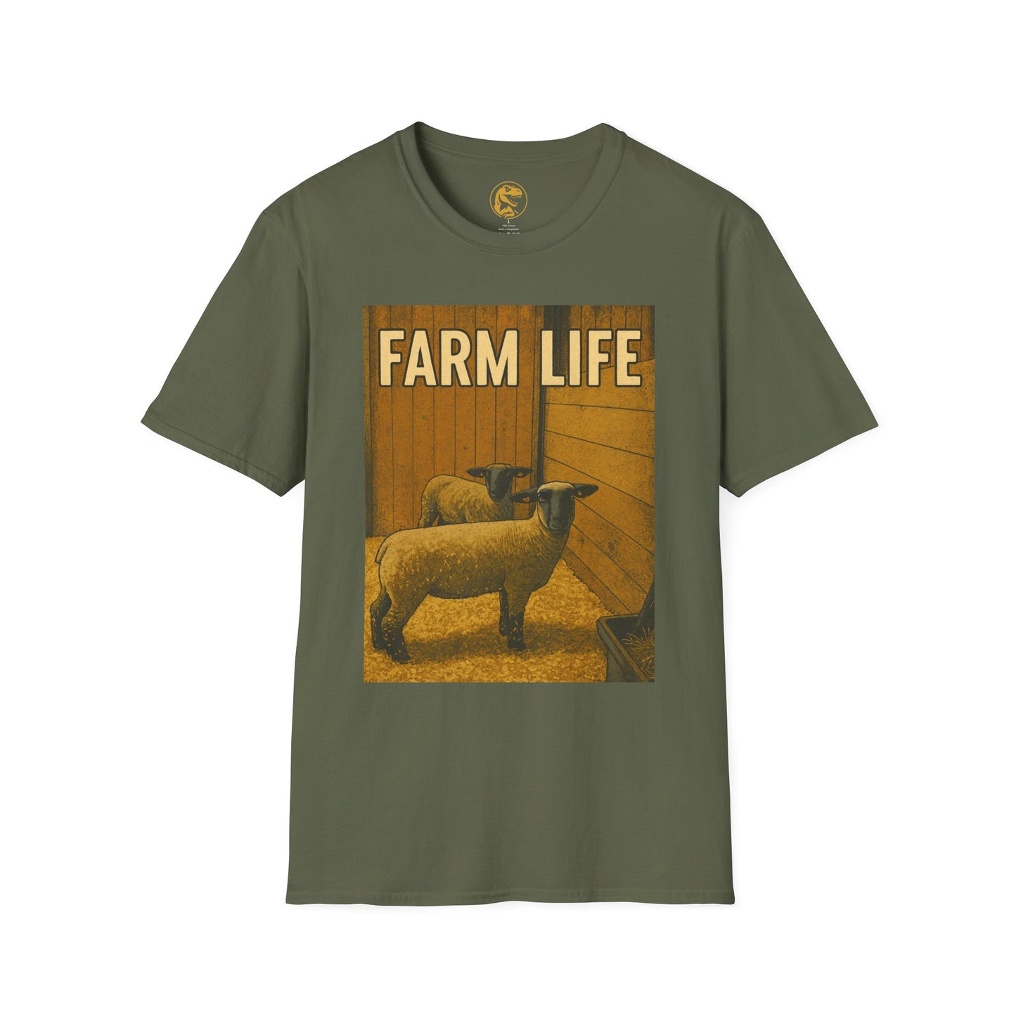 Farm Life T-Shirt, Softstyle Tee for Animal Lovers, Country Living Shirt, Farm house Apparel, Gift for Farmers