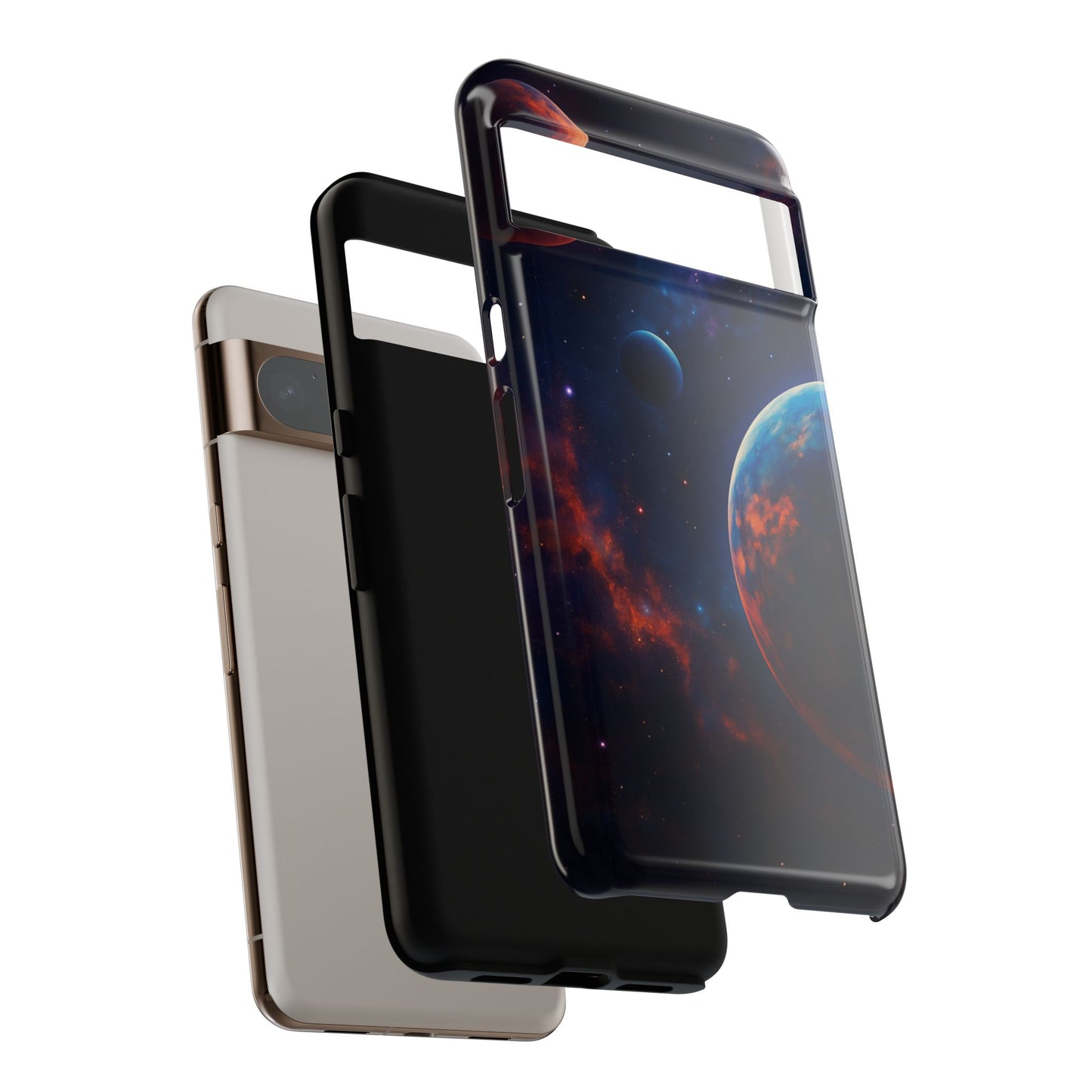 Celestial Quartet – Planetary Art Phone Case