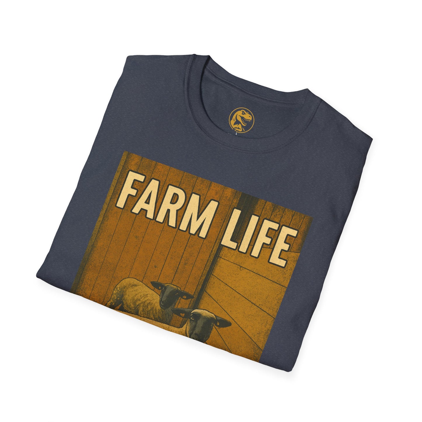 Farm Life T-Shirt, Softstyle Tee for Animal Lovers, Country Living Shirt, Farm house Apparel, Gift for Farmers