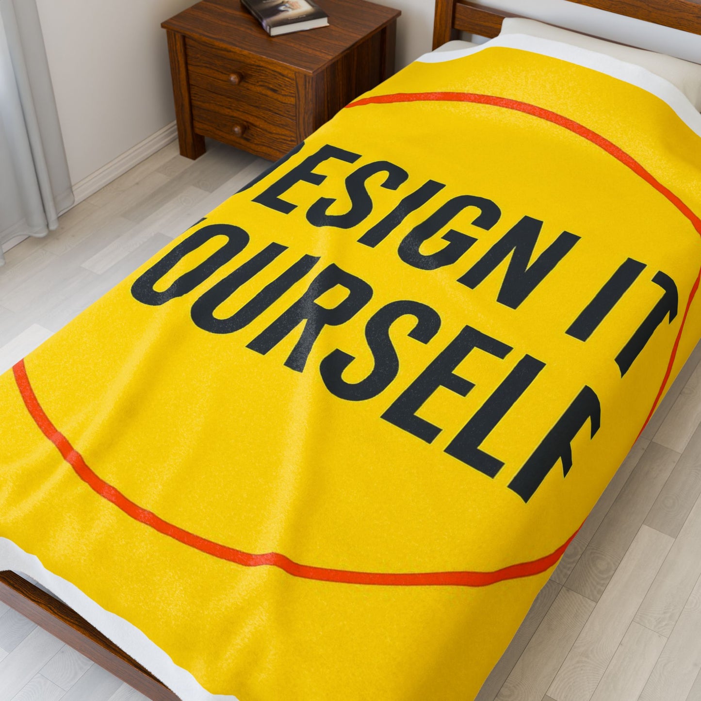 Custom Velveteen Plush Blanket - Cozy DIY Gift, Personalized Home Decor, Unique Baby Shower Present, Thoughtful Holiday Gift, Warm Throw