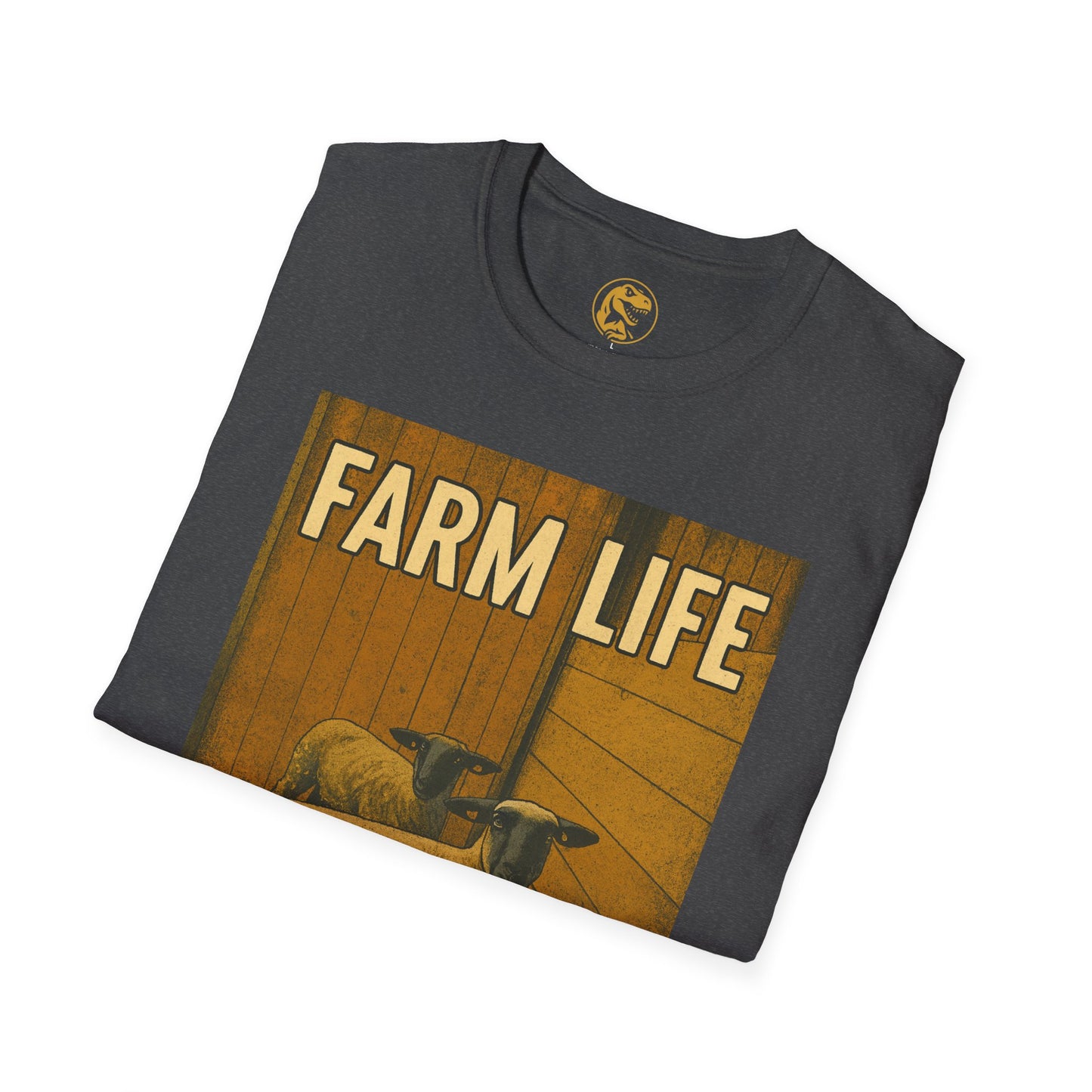 Farm Life T-Shirt, Softstyle Tee for Animal Lovers, Country Living Shirt, Farm house Apparel, Gift for Farmers