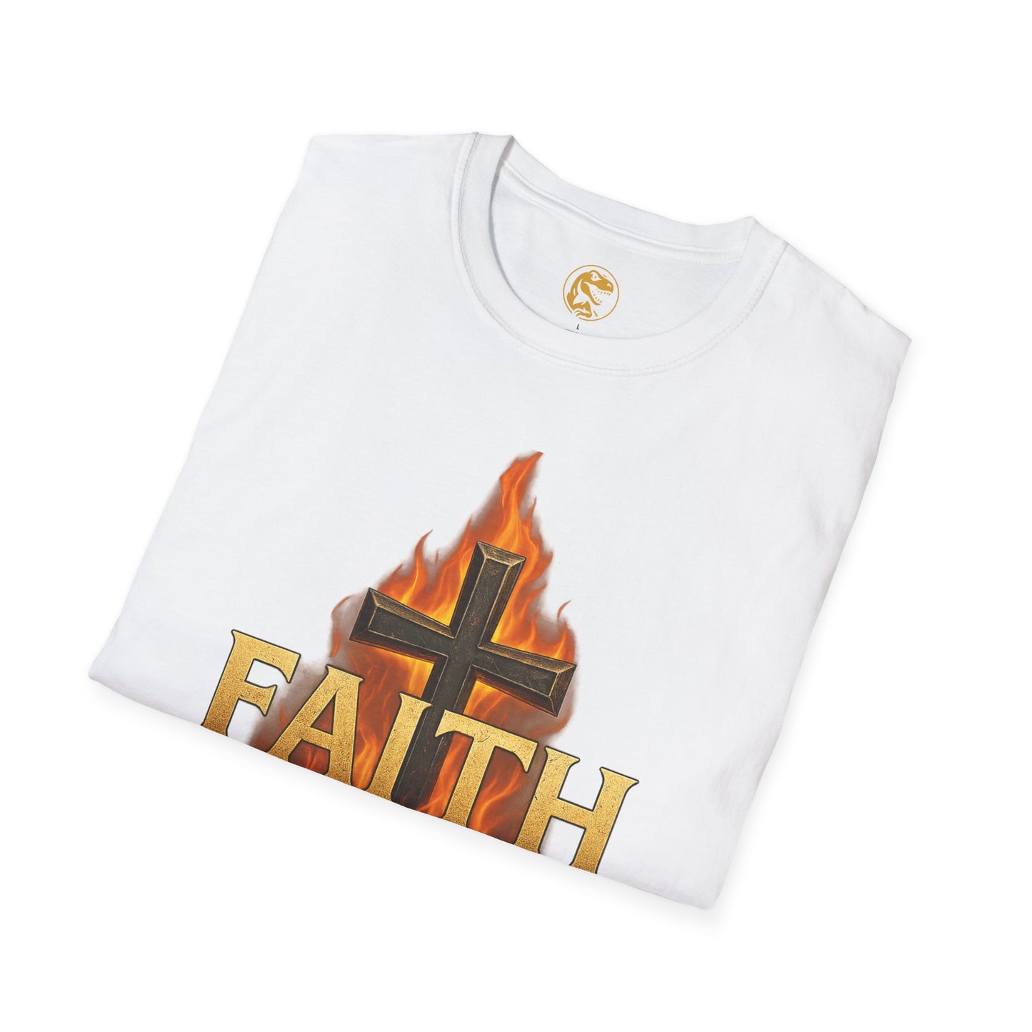 Faith Built in Fire Unisex Softstyle T-Shirt
