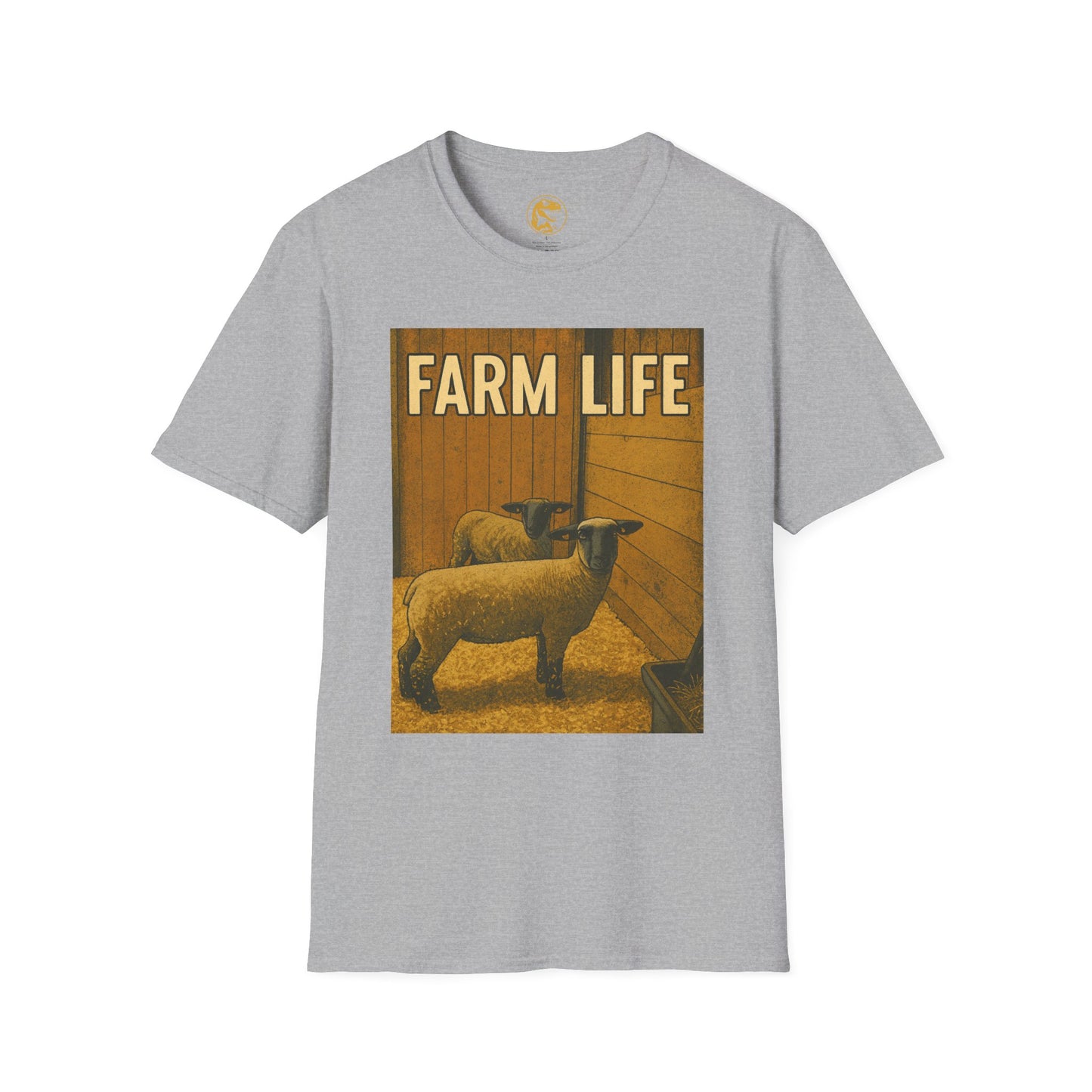 Farm Life T-Shirt, Softstyle Tee for Animal Lovers, Country Living Shirt, Farm house Apparel, Gift for Farmers