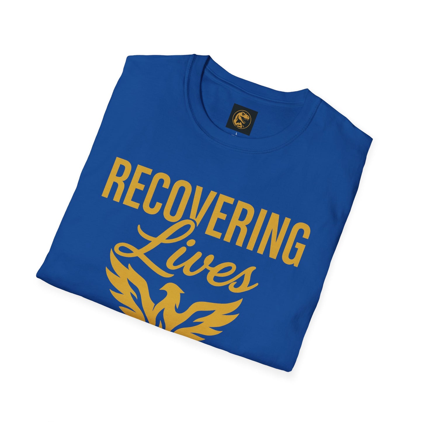 Recovering Lives Matter T-Shirt | Unisex Softstyle Tee | Recovery Support | Inspirational Apparel | Gift for Sober Friends | Self-Care Wear