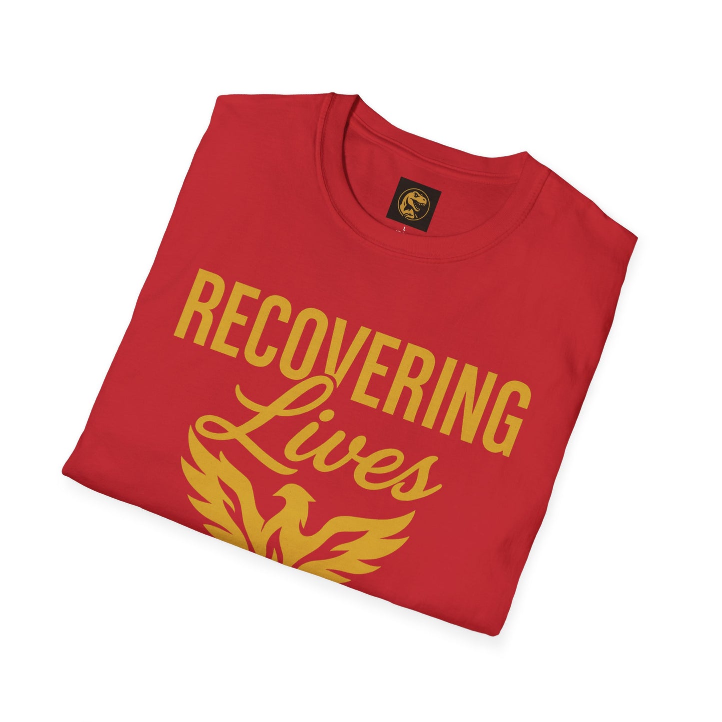 Recovering Lives Matter T-Shirt | Unisex Softstyle Tee | Recovery Support | Inspirational Apparel | Gift for Sober Friends | Self-Care Wear