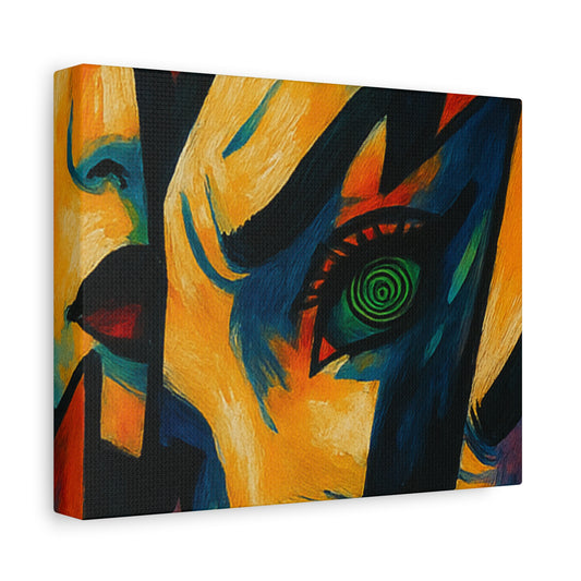 Stretched Canvas Art Print, Modern Wall Decor, Colorful Abstract Artwork, Home Decoration, Unique Gift for Art Lovers
