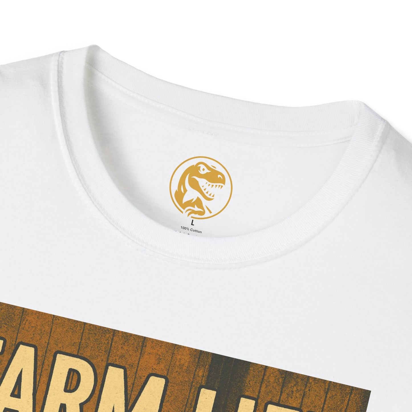 Farm Life T-Shirt, Softstyle Tee for Animal Lovers, Country Living Shirt, Farm house Apparel, Gift for Farmers