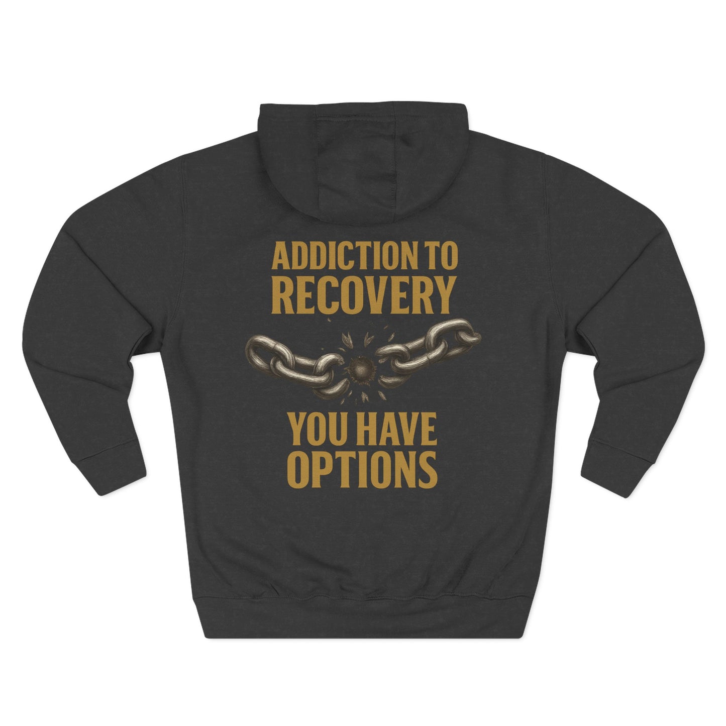 Inspirational Recovery Hoodie, Motivational Fleece Pullover, Self-Care Gift, Addiction Awareness Apparel, Cozy Recovery Wear, [...]