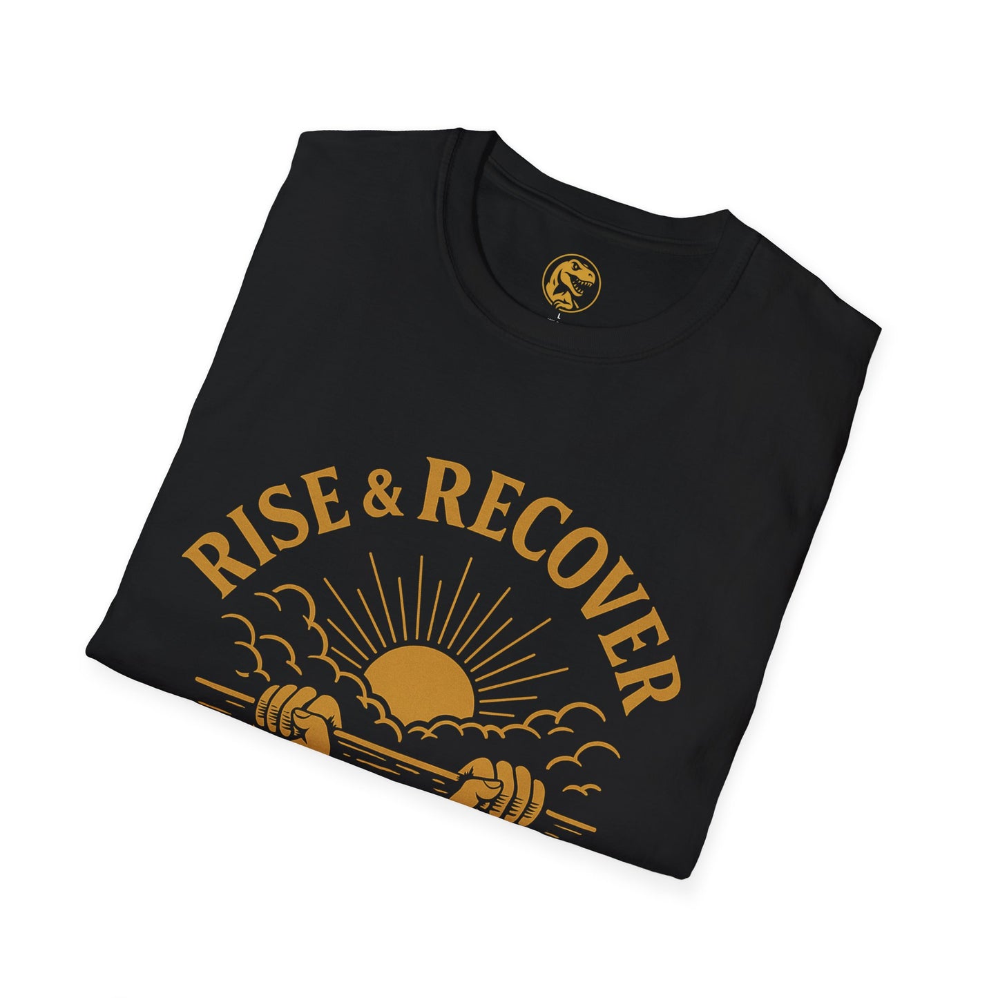 Rise & Recover Unisex T-Shirt | Motivational Tee | Everyday Inspiration Shirt, Recovery Fashion, Gift for Him/Her, Uplifting Apparel
