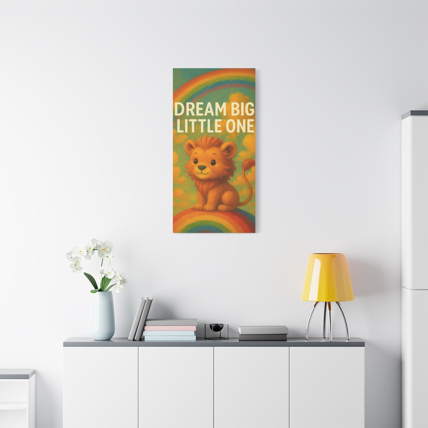 Dream Big Little One Lion Canvas Art, Children’s Room Decor, Inspirational Wall Art, Nursery Wall Hanging, Kid’s Gift, Baby Shower [...]