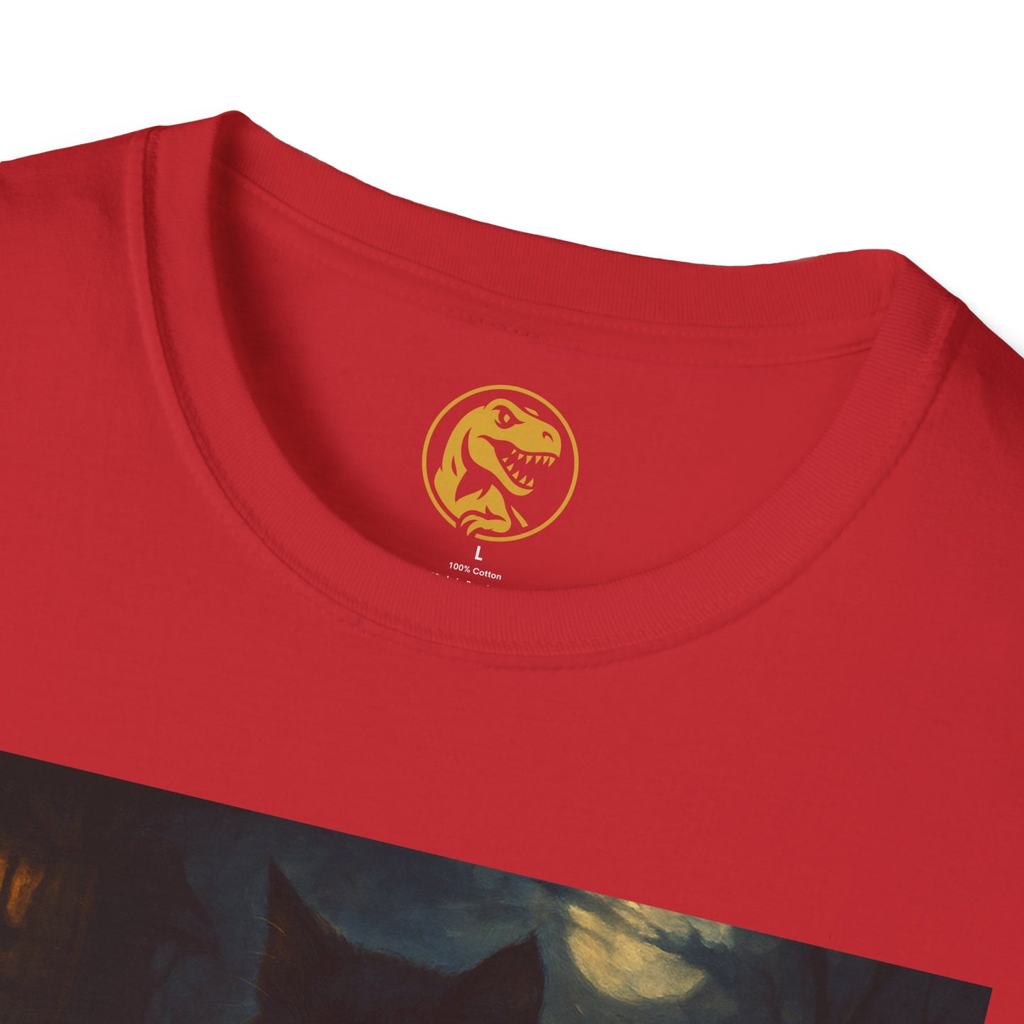 Halloween Cat & Pumpkin T-Shirt | Fall Shirt, Unisex Tee, Halloween Costume, Autumn Apparel, Spooky Gift