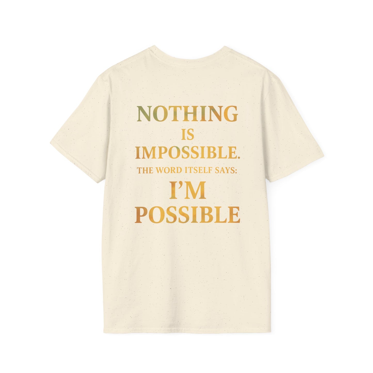 Inspirational Unisex T-Shirt - Stay Sober & I'm Possible, Motivational Tee, Recovery Support, Gift for Friends, Positivity Wear, [...]