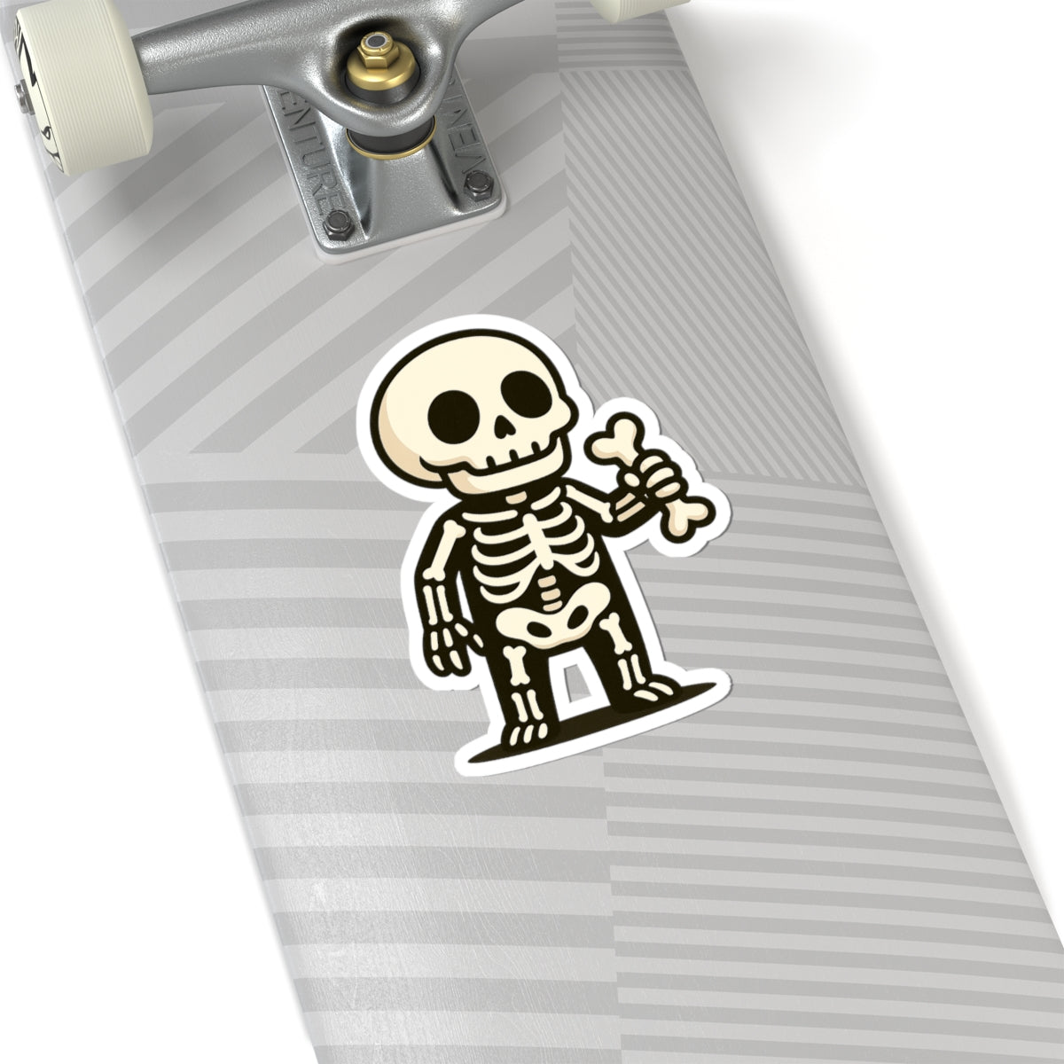 Whimsical Skeleton Kiss-Cut Stickers | Fun Halloween Decor, Cute Gifts, Laptop Stickers, Party Favors, Bone Lover Merchandise