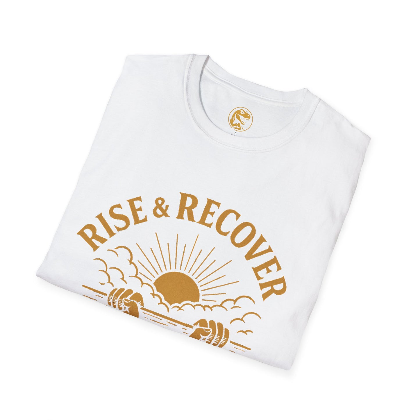 Rise & Recover Unisex T-Shirt | Motivational Tee | Everyday Inspiration Shirt, Recovery Fashion, Gift for Him/Her, Uplifting Apparel
