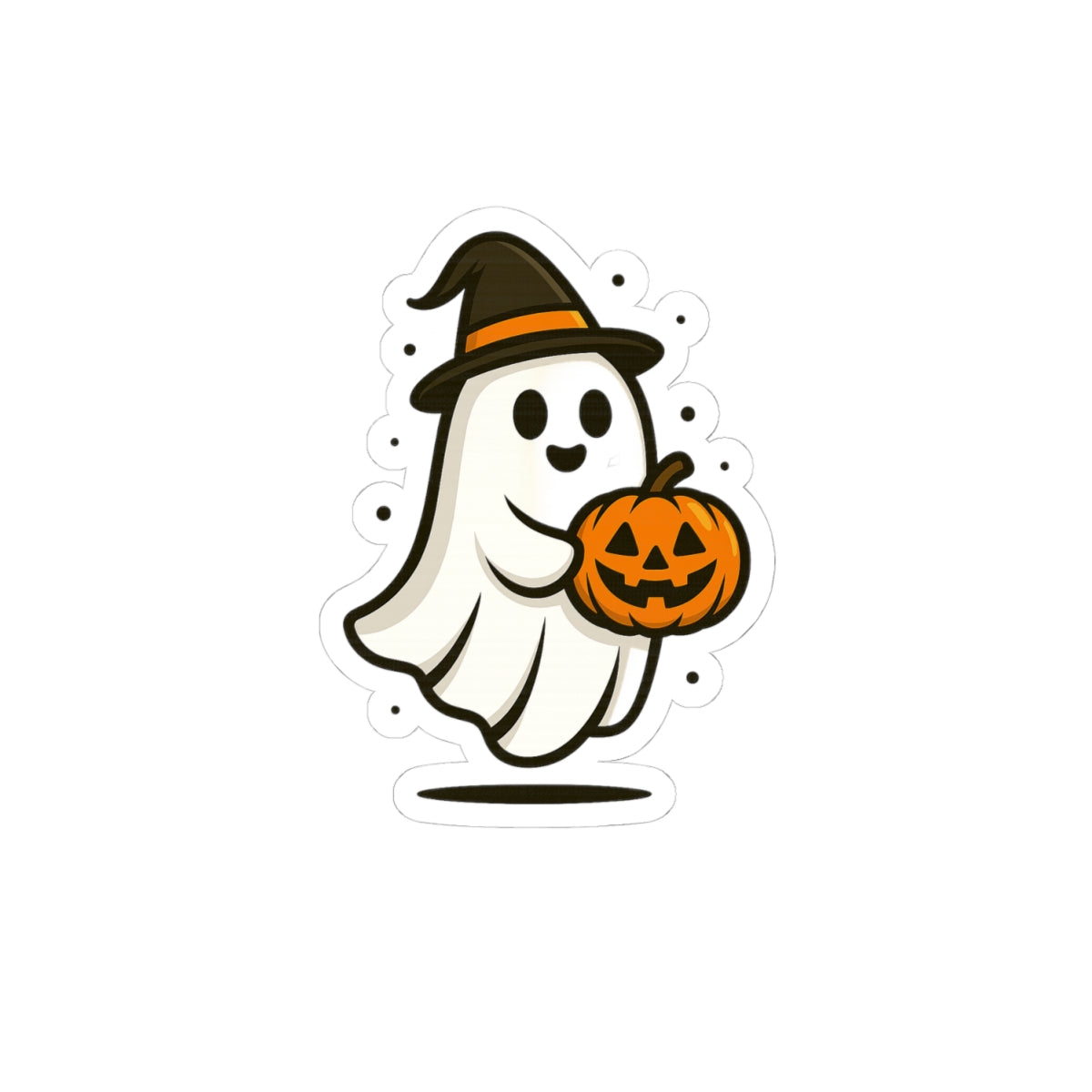 Adorable Halloween Ghost Kiss-Cut Stickers, Perfect for Decorating Laptops, Water Bottles, Party Favors, Trick or Treat Bags, Cute [...]