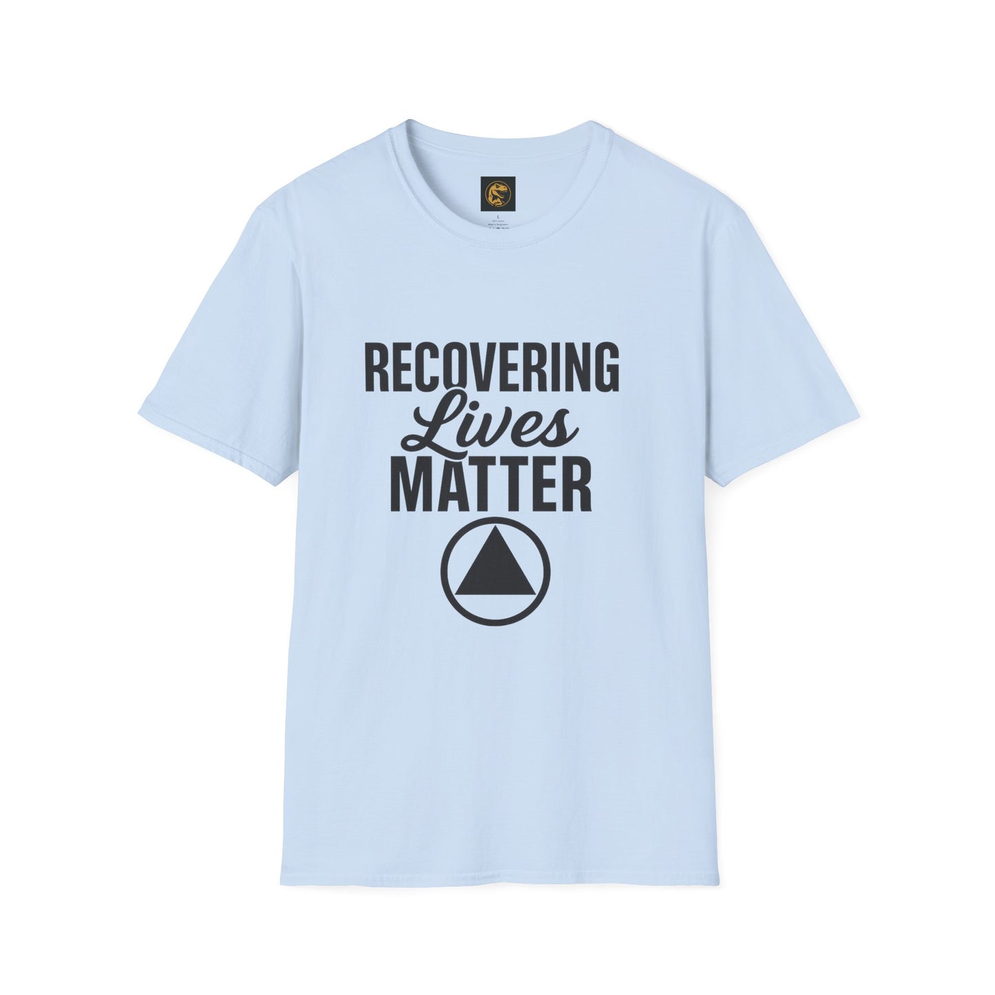 Recovering Lives Matter T-Shirt, Inspirational Tee, Support Recovery, Gift for Friends in Recovery, Casual Wear, Unisex Shirt