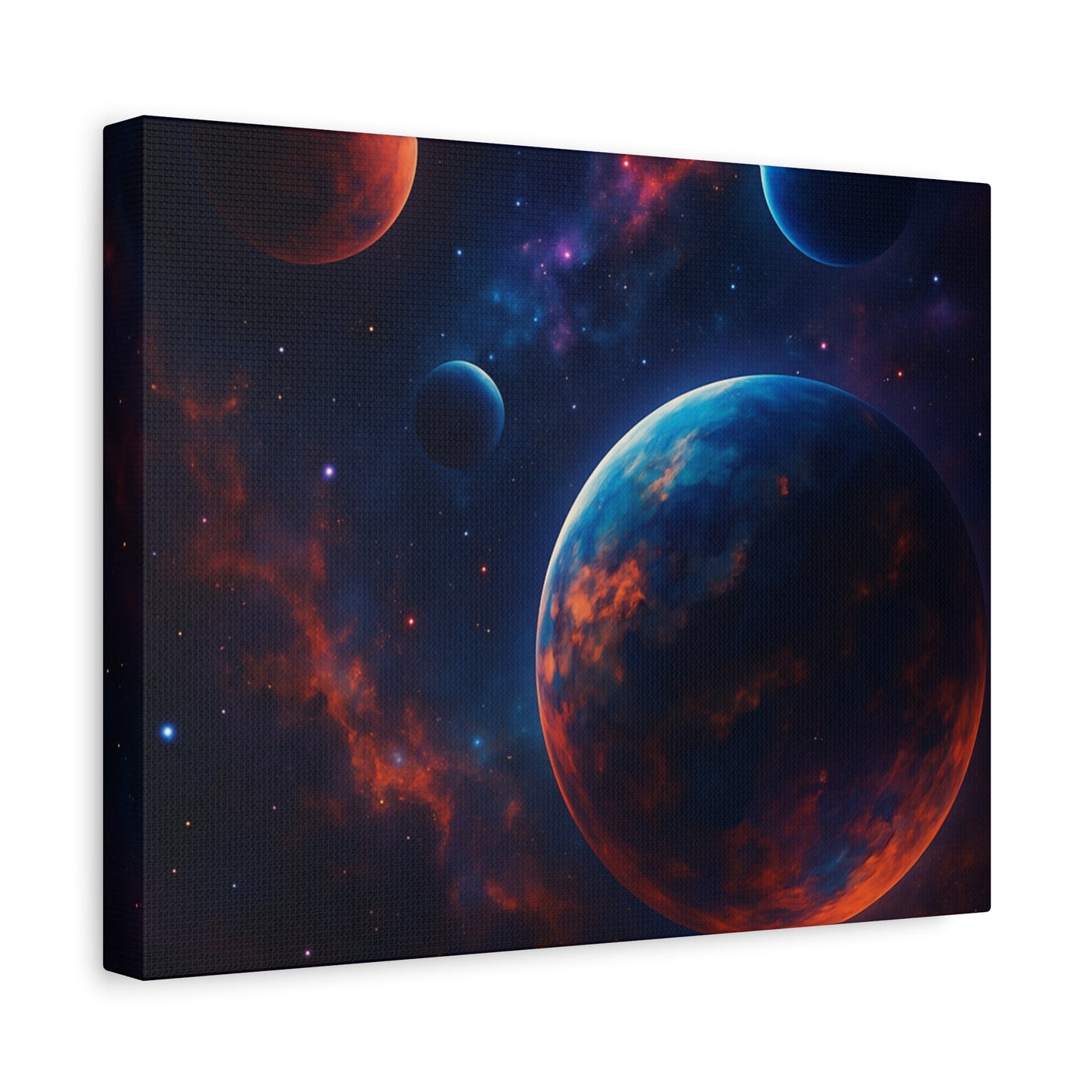 Cosmic Wall Art, Galaxy Canvas, Space Decor, Home Decoration, Astronomical Print, Nebula Artwork, Starry Wall Hanging